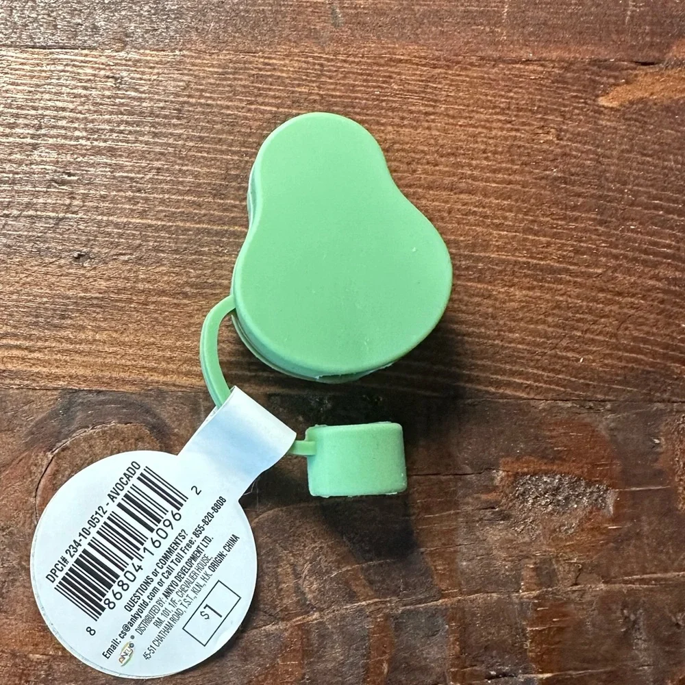 New 2024 Target Bullseye Blue Tumbler Straw Cover for Stanley Cup Avocado Green.